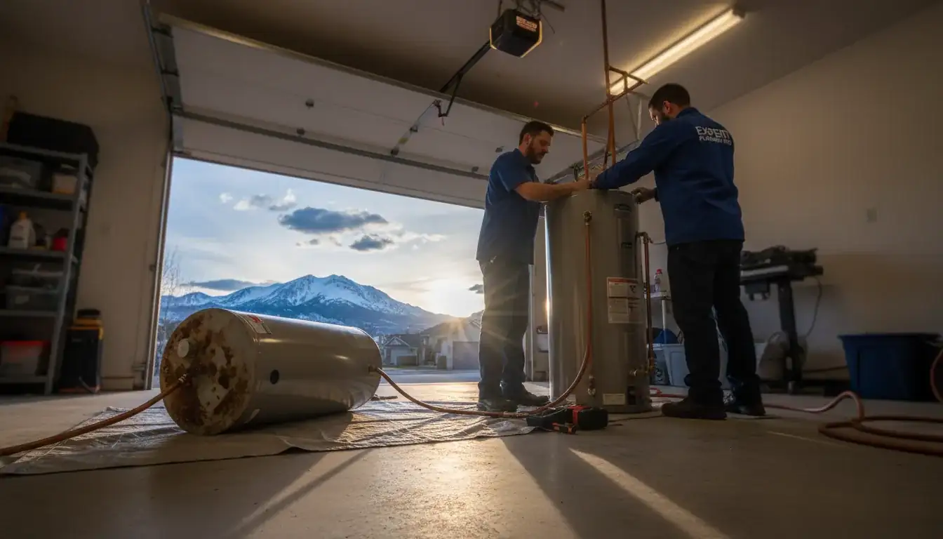 Expert Plumbing Pro - emergency-water-heater-replacement-for-a-briargate-family-home