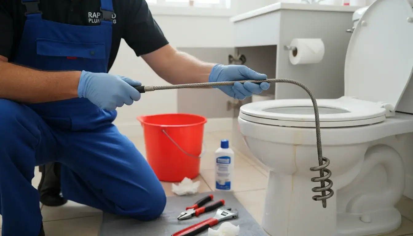Expert Plumbing Pro - clogged-toilet-repair