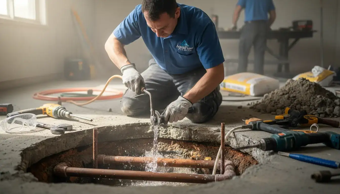 Expert Plumbing Pro - slab-leak-repair