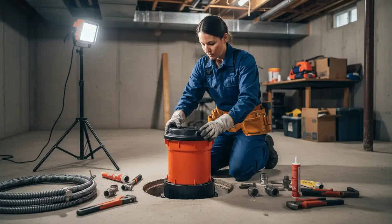 Expert Plumbing Pro - sump-pump-installation