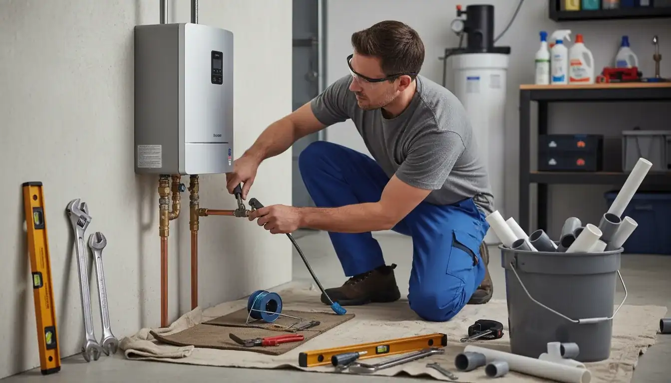 Expert Plumbing Pro - tankless-water-heater-installation